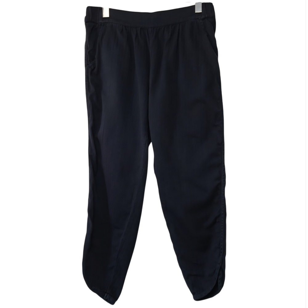RVCA Women's Black Cropped Ankle Pants